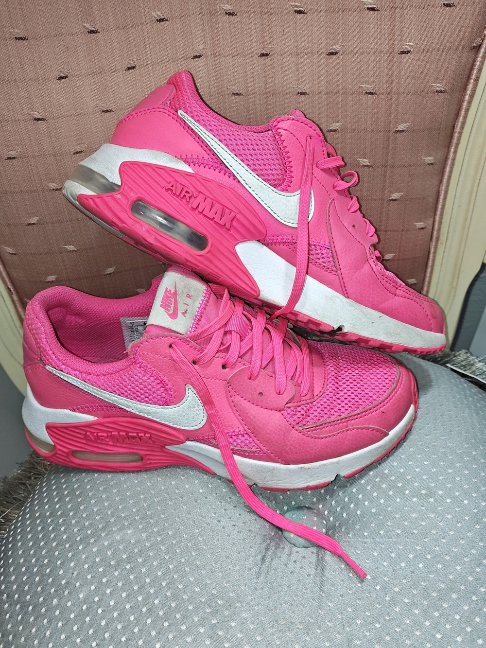 Nike Pink Women's Air Max Athletic Sneakers
